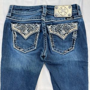 Miss Me signature-rise skinny size 26 34” inseam
